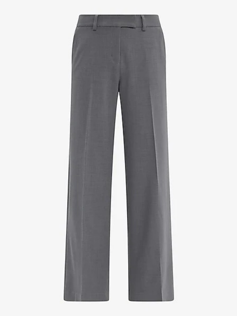 Charcoal Editor Stretch Mid Risel Trouser - Picture 3 of 5